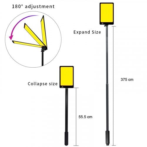 Набор для освещения CONPEX FR-24 COB RF с кронштейном (24019001) - фото 3