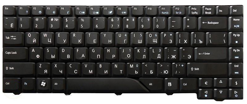 Клавиатура для ноутбука Acer Aspire 5520 Black
