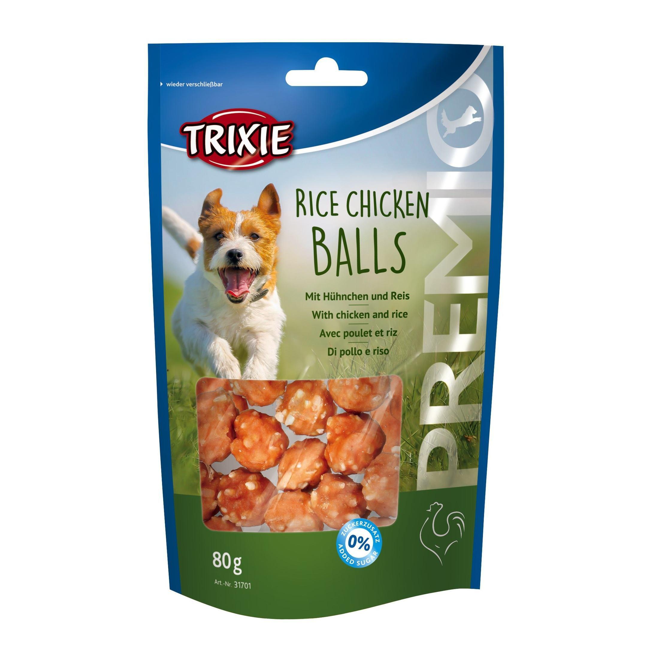 Лакомство для собак Trixie PREMIO Rice Chicken Balls 80 г