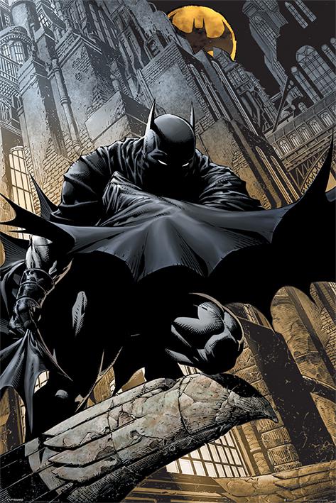 Постер плакат Бэтмен Ночной Дозор/Batman Night Watch 61x91,5 см