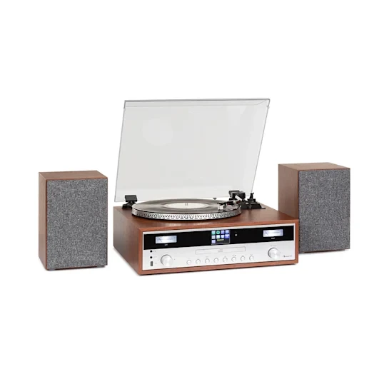 Програвач вінілу Auna Birmingham HiFi 10034090 Програвач вінілу Auna Birmingham HiFi 10034090