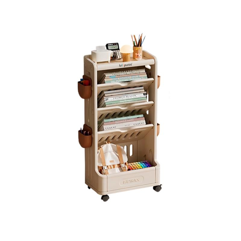 Органайзер-стеллаж передвижной для детских книг/игрушек и вещей Lumpurini Edgarda 48х26x83 см Белый (YYSC2301) - фото 9 Органайзер-стеллаж передвижной для детских книг/игрушек и вещей Lumpurini Edgarda 48х26x83 см Белый (YYSC2301) - фото 9