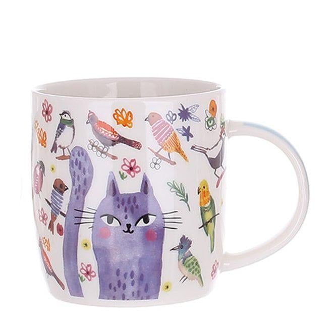 Чашка фарфоровая Flora Cats 350 мл (33333) Чашка фарфоровая Flora Cats 350 мл (33333)