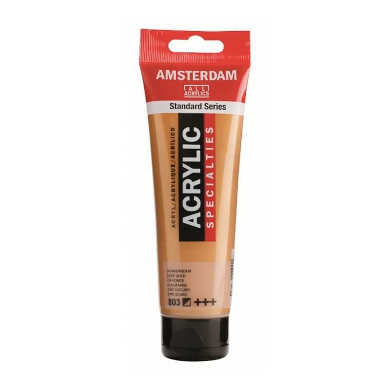 Акриловая краска Amsterdam Royal Talens 120 мл 803 Золотой темный (Az1-8712079217549)