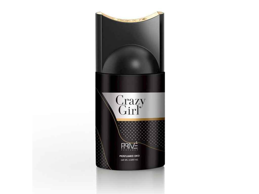 Дезодорант-антиперспирант Prive Parfums женский Crazy Girl 250 мл (927220)