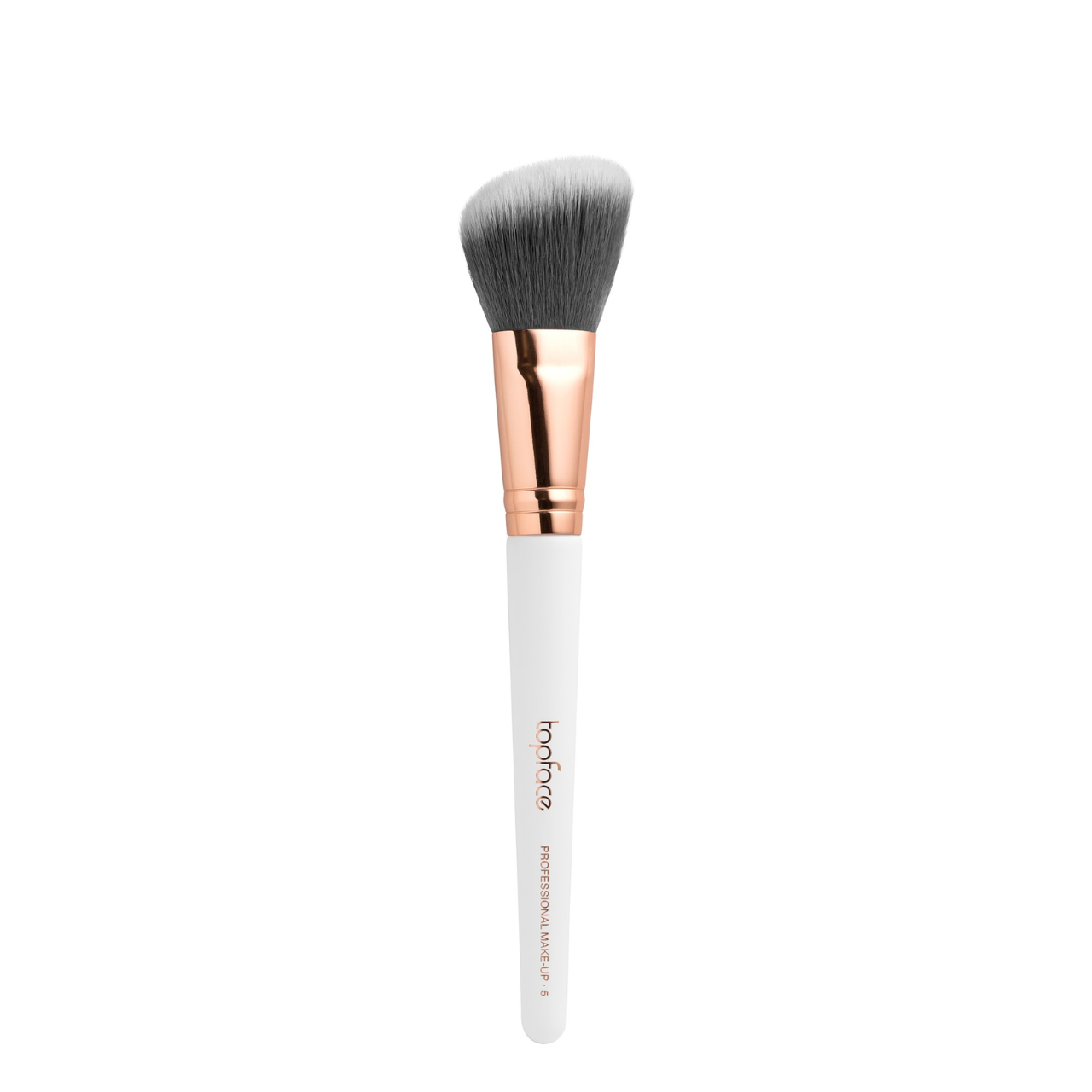 Пензель для контурування обличчя TopFace Professional Make-Up для нанесення пудри крему скошена