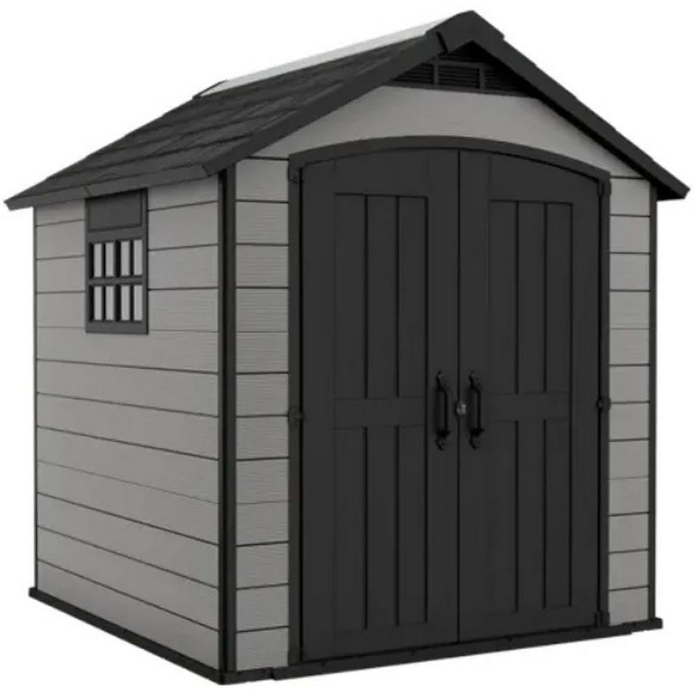 Домик садовый Keter Premier 757 Shed 228х223 см Серый (249352)