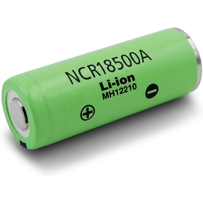Аккумулятор 18500 Panasonic NCR18500A 1900 mAh литиевый 3,8А (18852)
