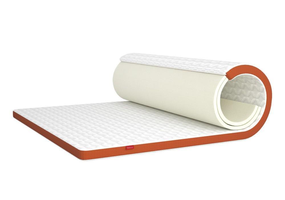 Матрас MatroLuxe Flip Orange Roll 110x190 см Бело-оранжевый (r2_mattress_m_luxe_0165)