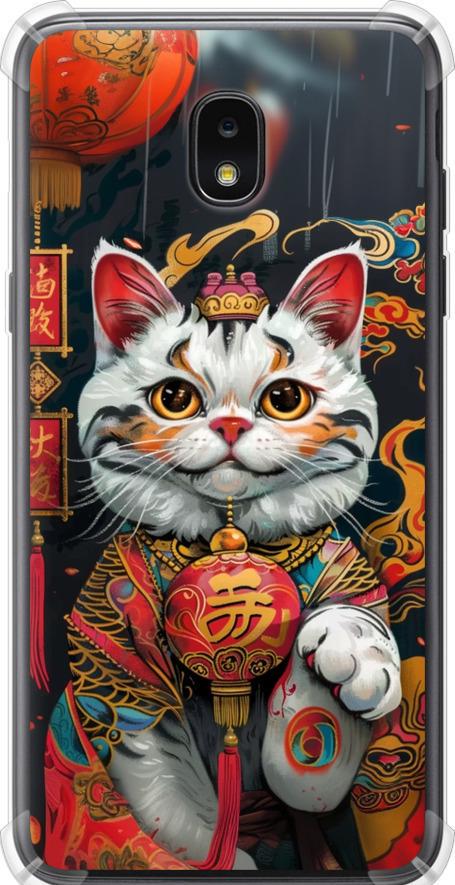 Чехол на Samsung Galaxy J7 2018 China Cat v2 (6135sp-1502-42517)