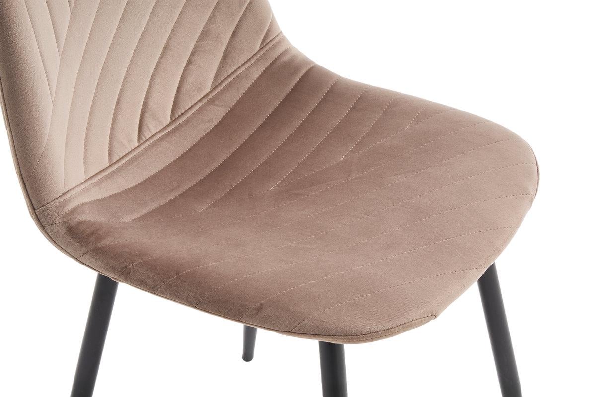 Кухонний стілець Мікс Меблі ЯРІС велюр Бежевий (27897730) - фото 5 Кухонний стілець Мікс Меблі ЯРІС велюр Бежевий (27897730) - фото 5