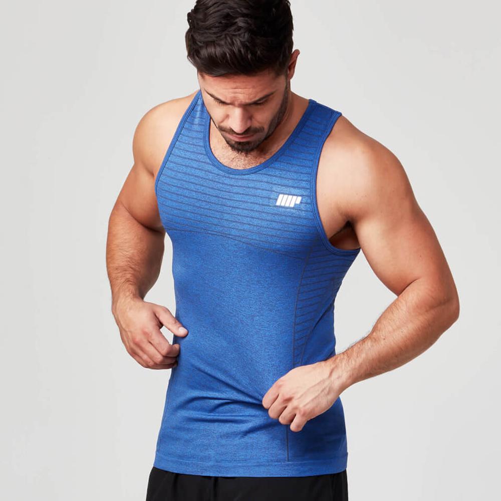 Спортивная майка мужская My Protein S Синий (11426472a93)