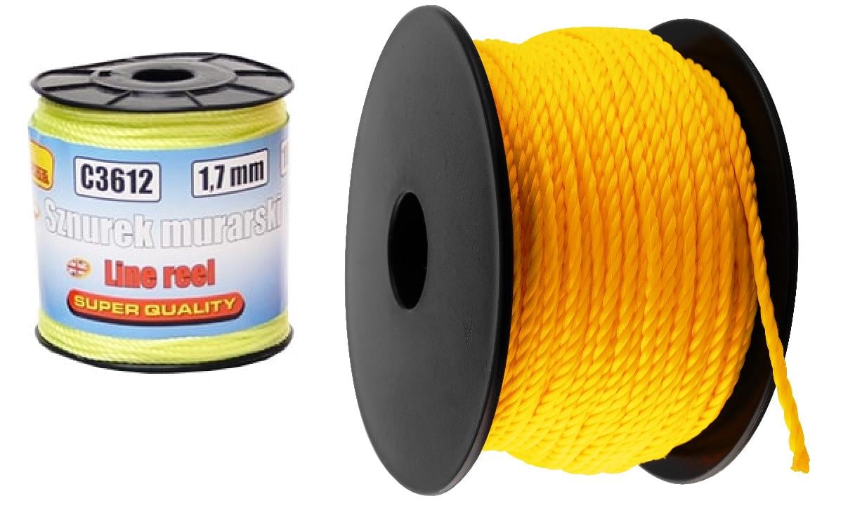 Шнур разметочный Richmann полипропиленовый 1,7 мм Х 100 м (C3612) - фото 5 Шнур разметочный Richmann полипропиленовый 1,7 мм Х 100 м (C3612) - фото 5