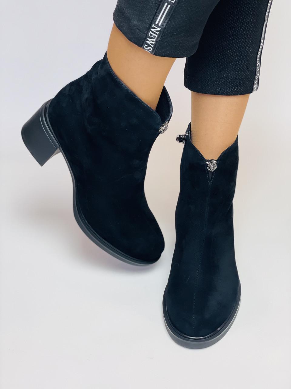 Ботильоны женские зимние Polann р. 36 23.5 см Черный (2715) - фото 8 Ботильоны женские зимние Polann р. 36 23.5 см Черный (2715) - фото 8