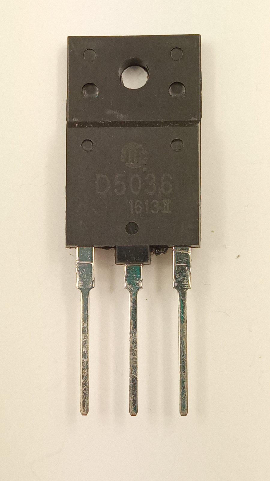 Транзистор 2SD5036 3DD5036 npn+Di 1700V 16A 50W TO-3P (09704)