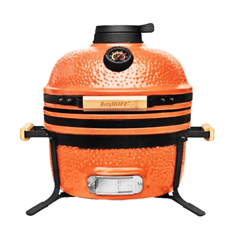 Керамический гриль BergHOFF Medium 40 см Оранжевый - фото 3 Керамический гриль BergHOFF Medium 40 см Оранжевый - фото 3