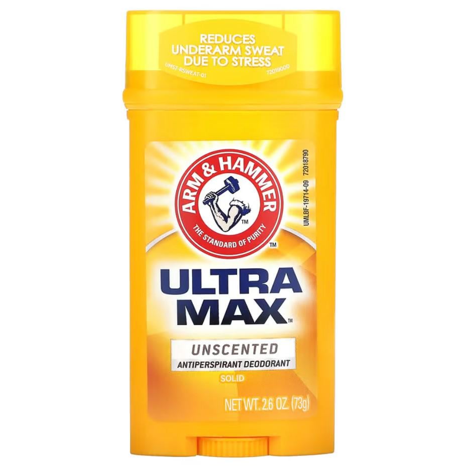 Дезодорант Arm&Hammer UltraMax Solid Antiperspirant Deodorant Unscented 73 г Дезодорант Arm&Hammer UltraMax Solid Antiperspirant Deodorant Unscented 73 г