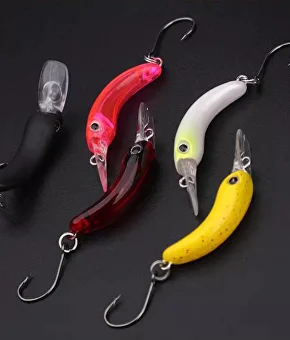 Набір мінівоблерів створюють шумовий ефект у воді та ефективно приманюють рибу 5 шт. (Y02282) - фото 3 Набір мінівоблерів створюють шумовий ефект у воді та ефективно приманюють рибу 5 шт. (Y02282) - фото 3