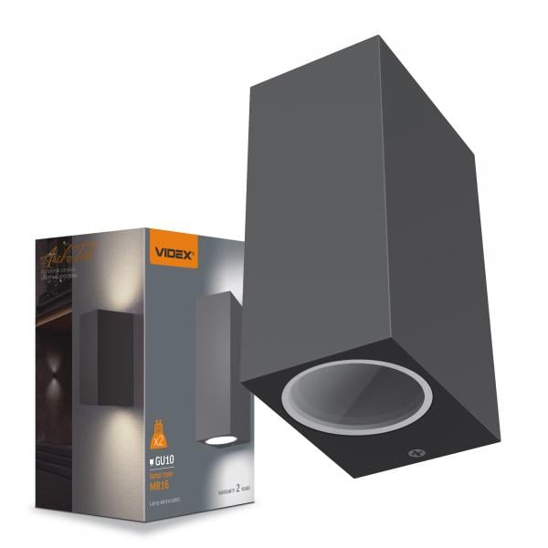 Светильник архитектурный LED AR012G IP54 Videx GU10x2 (00000010335)