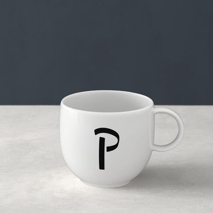 Чашка для кофе Villeroy & Boch P Letters Mugs фарфор 330 мл (2608428) Чашка для кофе Villeroy & Boch P Letters Mugs фарфор 330 мл (2608428)