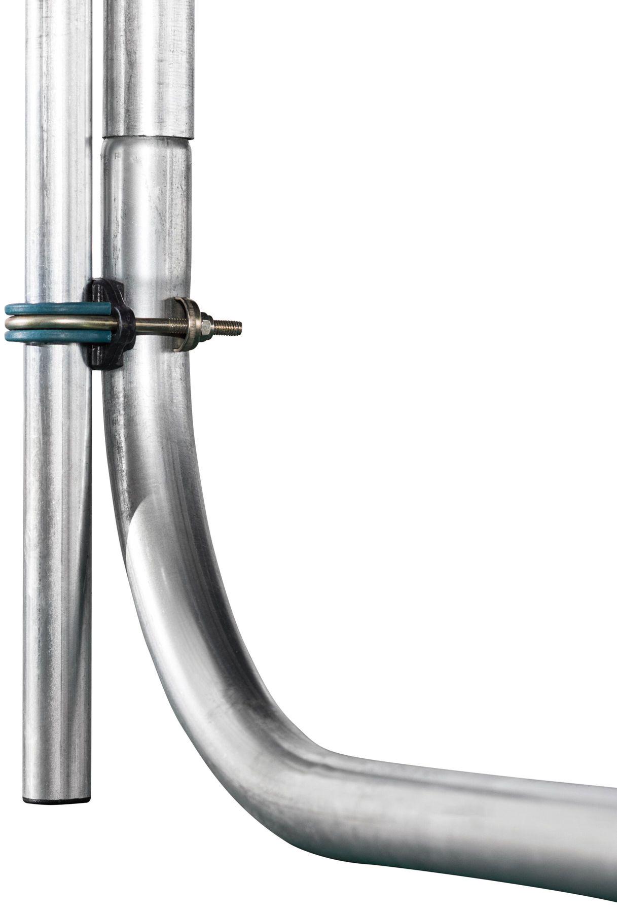 Батут Atleto 435 см с двойными ногами с сеткой Красный (21000302) - фото 6 Батут Atleto 435 см с двойными ногами с сеткой Красный (21000302) - фото 6