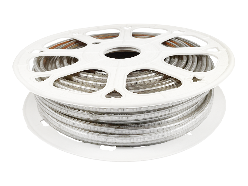 Світлодіодна стрічка AVT 2835-120LED-220V 6W/м IP65 10х6 мм Зелений (AVT-120G2835-220V-6W/#10-G)