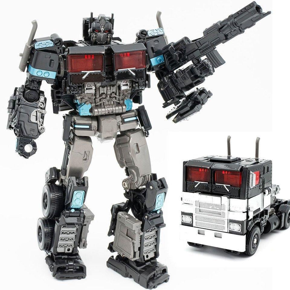 Робот-трансформер Optimus Prime Black с оружием трансформируется в тягач 18 см (37822900) Робот-трансформер Optimus Prime Black с оружием трансформируется в тягач 18 см (37822900)