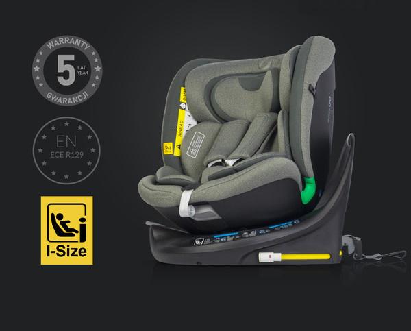 Автокрісло EasyGo Cosy група 0+/1/2/3 0-36 кг з системою Isofix Greener (9024-EGCo-06) - фото 20