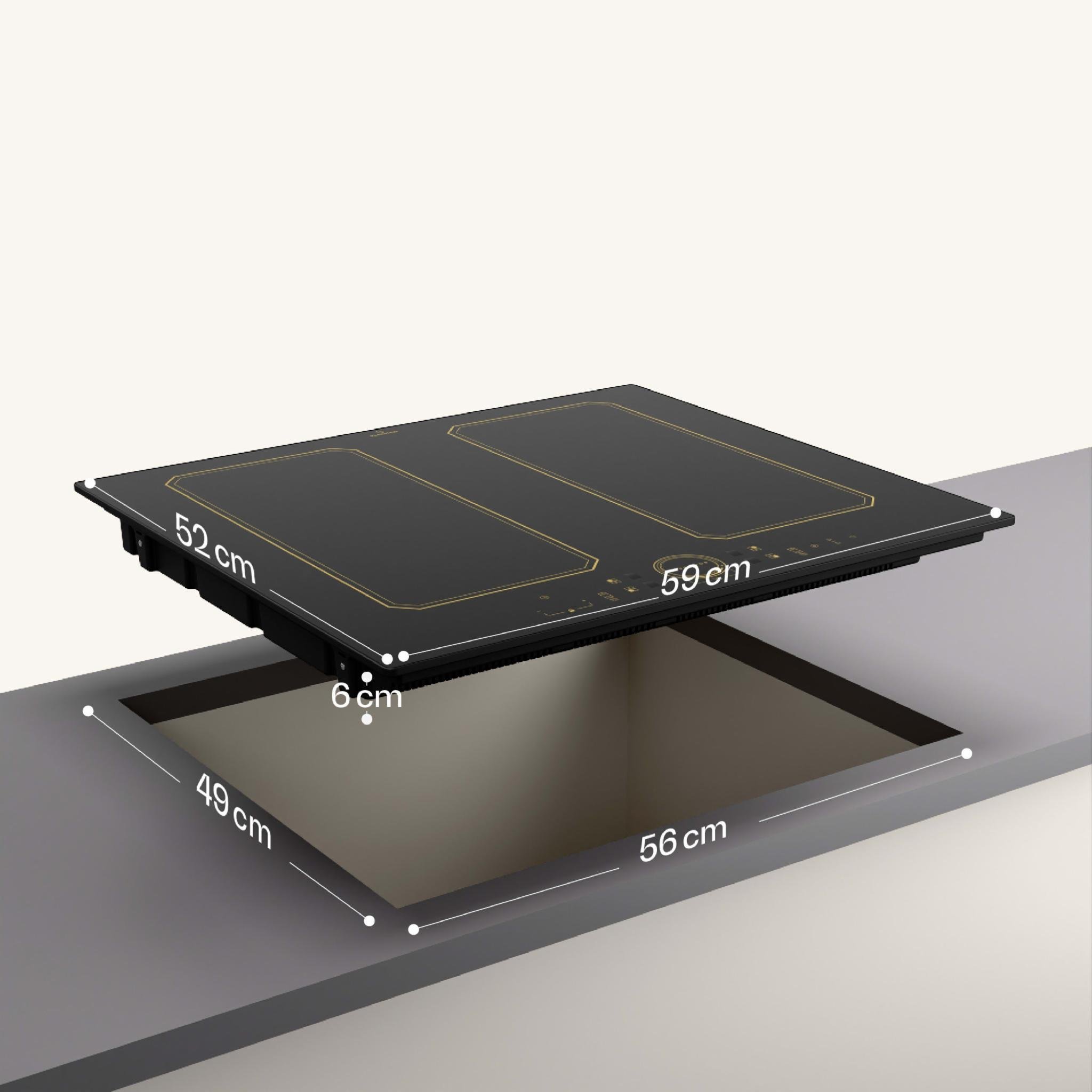 Плита индукционная KLARSTEIN KLARSTEIN Victoria 60 см 7400 Вт (10040201) - фото 5