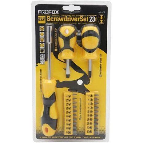Отвертка с насадками FREFOX 23 пр. (R32137)