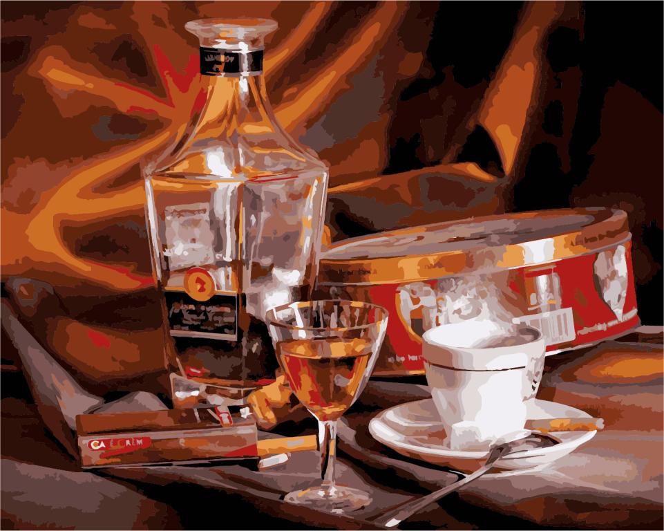 Картина по номерам ArtStory Коньяк 40x50 см (AS1038)