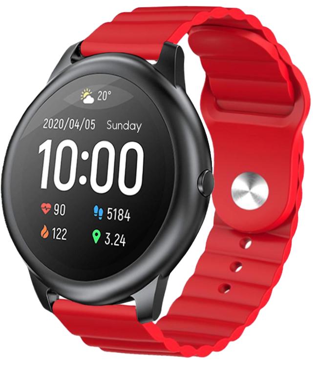Ремешок Wave для Haylou Smart Watch Solar LS05 Red (19474)