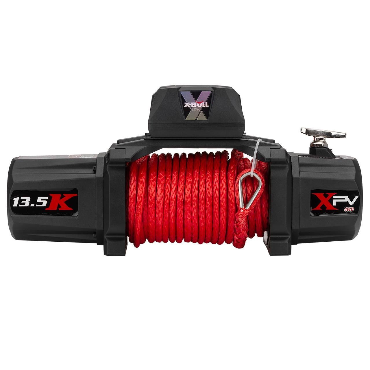Лебідка автомобільна X-Bull із синтетичною мотузкою та автоматичним гальмом - фото 2 Лебідка автомобільна X-Bull із синтетичною мотузкою та автоматичним гальмом - фото 2