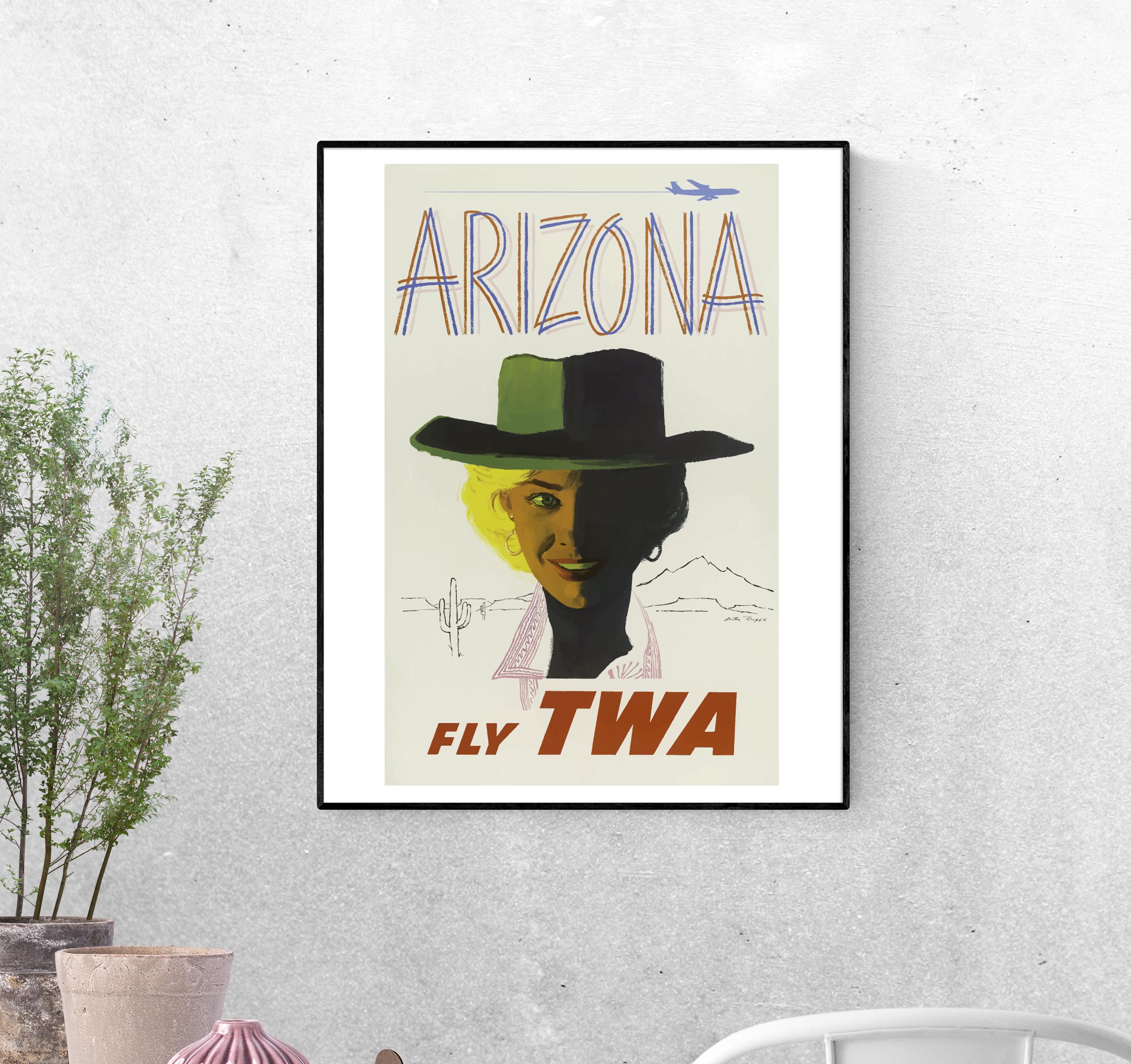 Тревел-постер Полет в Аризону формат А-0