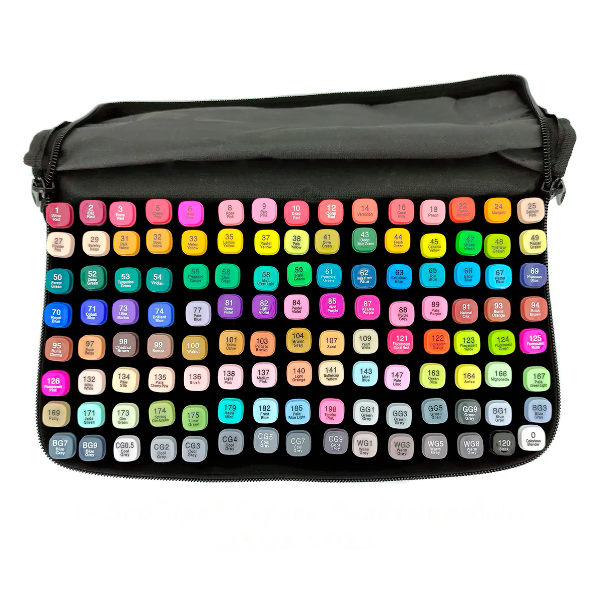 Набір маркерів двосторонніх 120 шт. (423) - фото 2 Набір маркерів двосторонніх 120 шт. (423) - фото 2