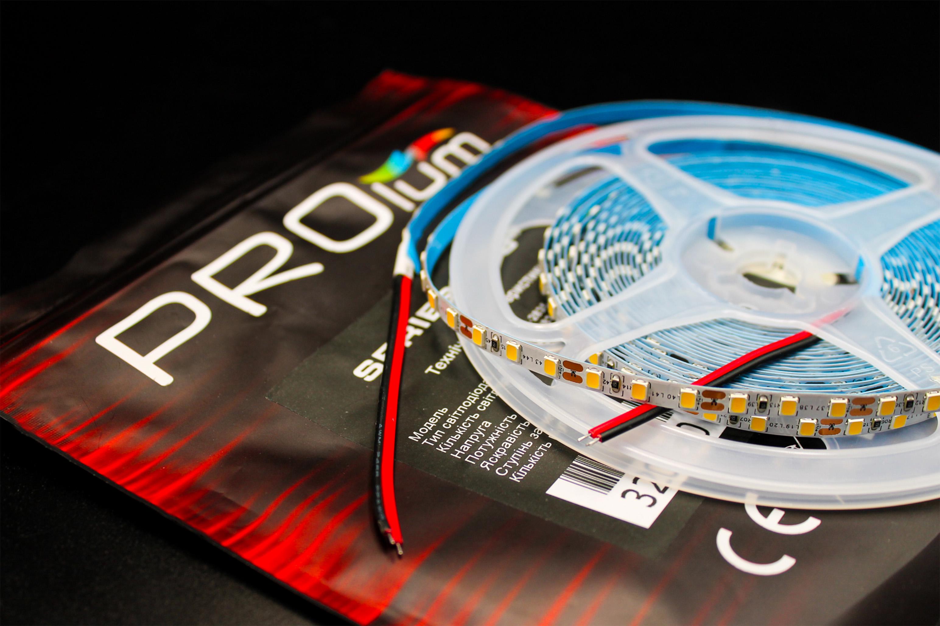 Светодиодная лента Prolum 2835/120 IP20 Series-SG 12V 5 мм Теплый Белый (28522803) - фото 5