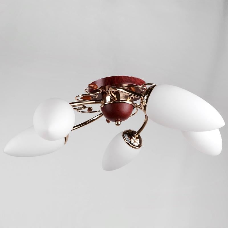 Люстра потолочная классическая Brille LK-410S/5 E27 G