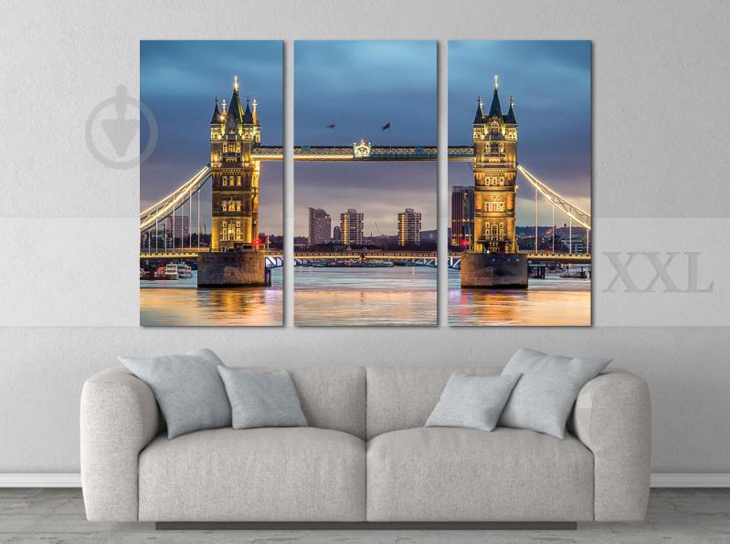 Модульна картина Poster-land Лондон Міст Art-28_XXL