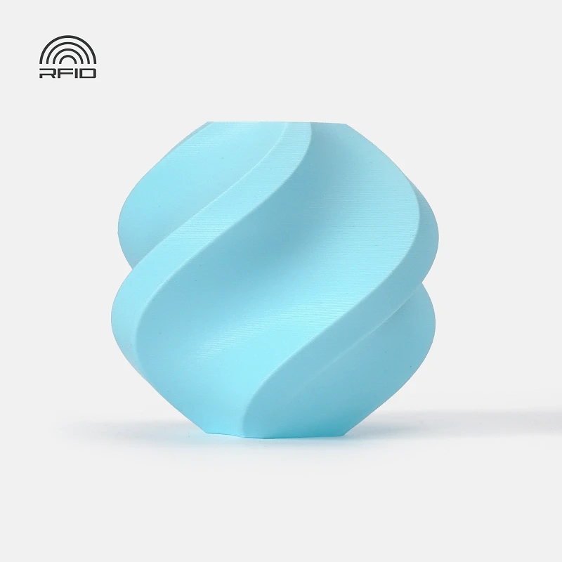 Пластик Bambu Lab PLA с RFID-меткой без катушки Matte Ice Blue (11601) Пластик Bambu Lab PLA с RFID-меткой без катушки Matte Ice Blue (11601)