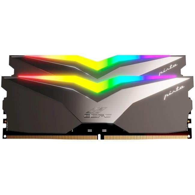 Оперативная память OCPC Pista Titanium/Silver DDR5 6000MHz 64ГБ Kit 2x32ГБ (MMPT2K64GD560C40T)