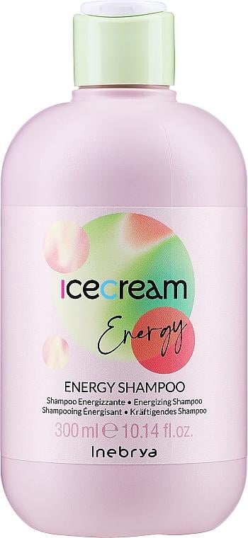 Тонизирующий шампунь против выпадения волос Inebrya Ice Cream Energy Shampoo 300 мл (1185641923)