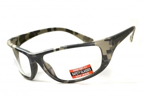 Очки защитные открытые Global Vision HERCULES-6 Digital Camo clear