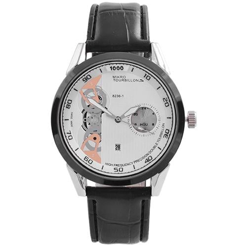 Наручные часы Mikro Tourbillons 8236-1/A-07 TUG механизм Черный (29424716)