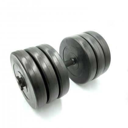 Гантель наборная Newt Rock pro композитная в пластиковой оболочке 30,5 кг - фото 2