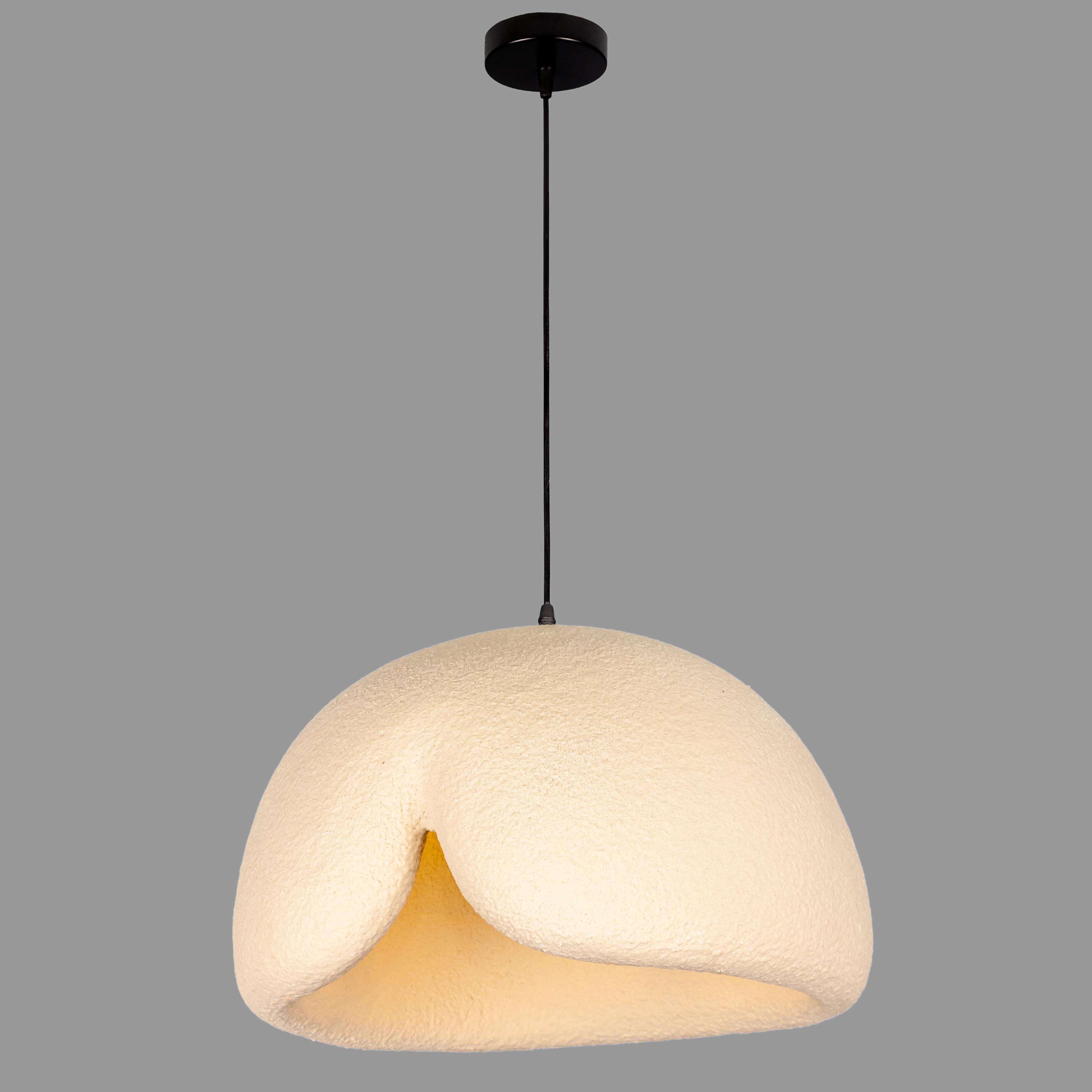 Люстра гипсовая Wabi-Sabi 43 см Бежевый (909-XL3620 (430) BEIGE)