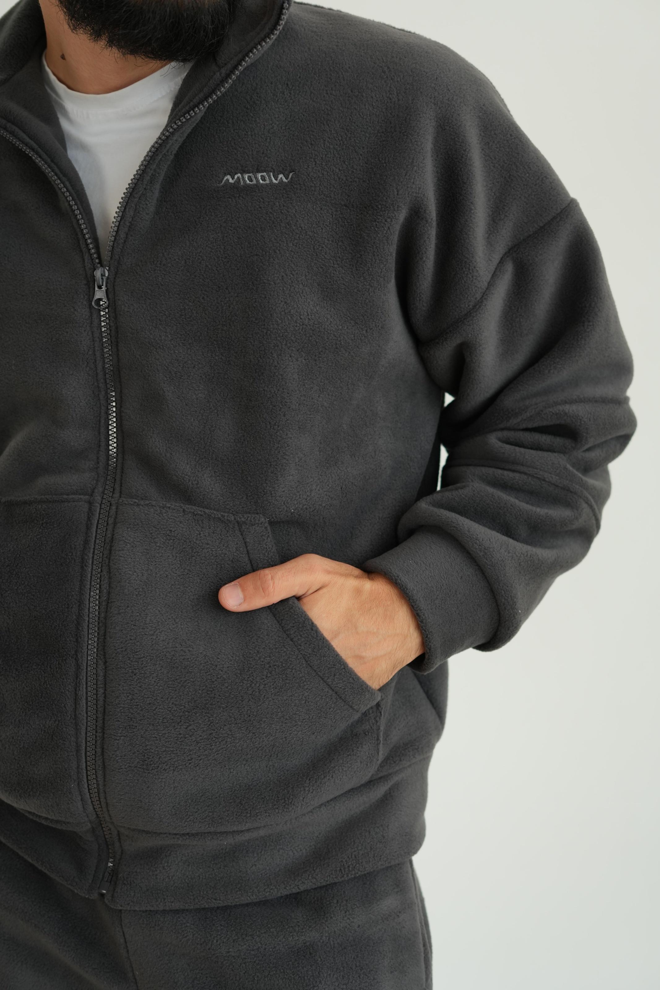 Костюм мужской флисовый CASUAL L/XL Графит (10305LXLm) - фото 6