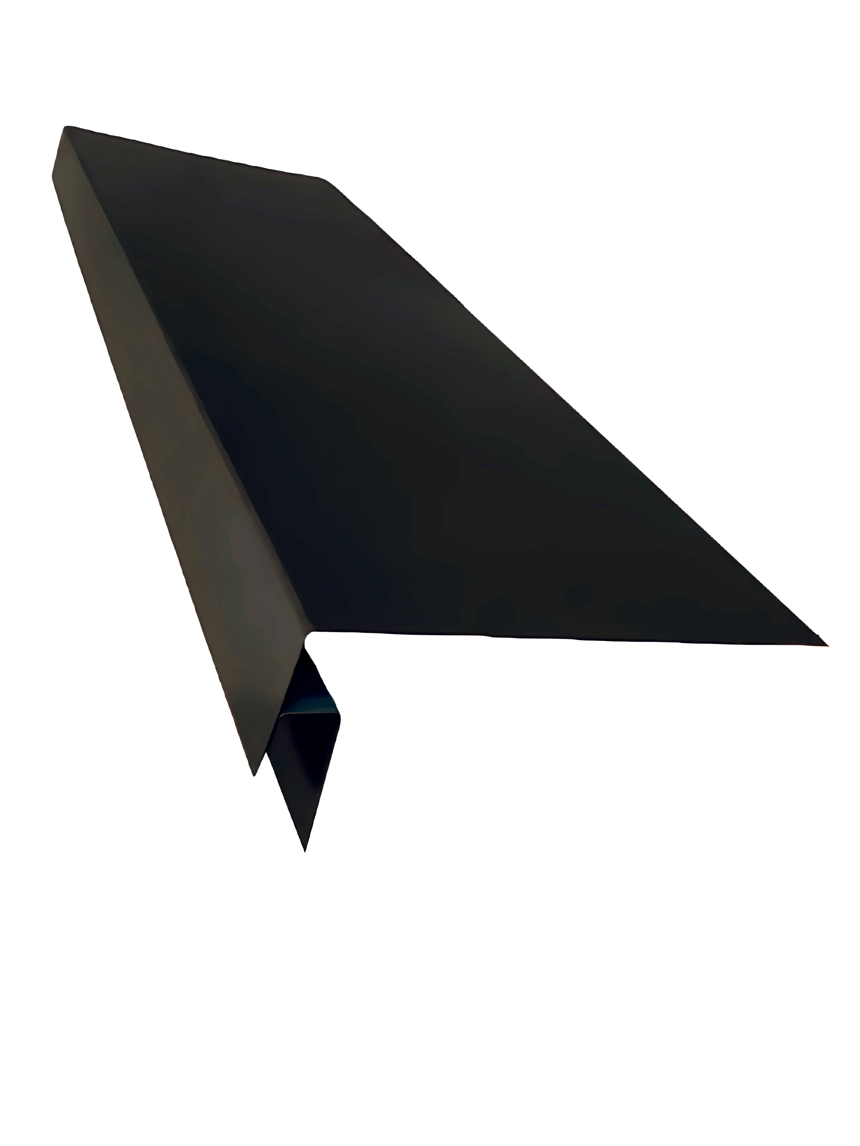 Планка лобовая SIMBUD 100 мм матовый с j-профилем 0,47 мм RAL9005 (43475834)