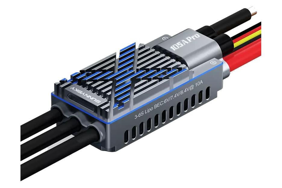 Регулятор ходу Sunnysky X105A PRO SBEC 3-6S для авіамоделей (60626)