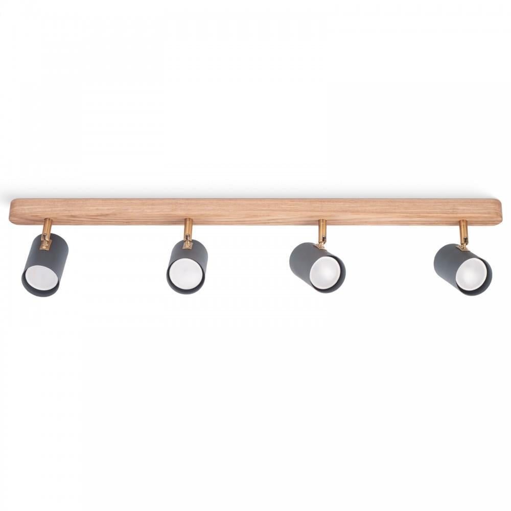 Светильник потолочный Wood Spot Nowowood Penta Grey (WL-NW0005/GREY)