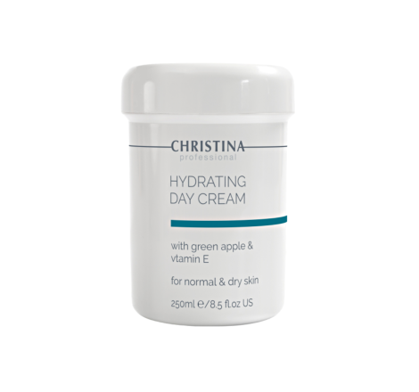 Крем увлажняющий дневной с яблоком и витамином Е для нормальной кожи CHRISTINA Hydrating Day Cream Green Apple 250 мл (2636793537)